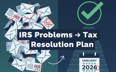 Start 2026 Right: Turn IRS Tax Problems Into a Resolution Plan