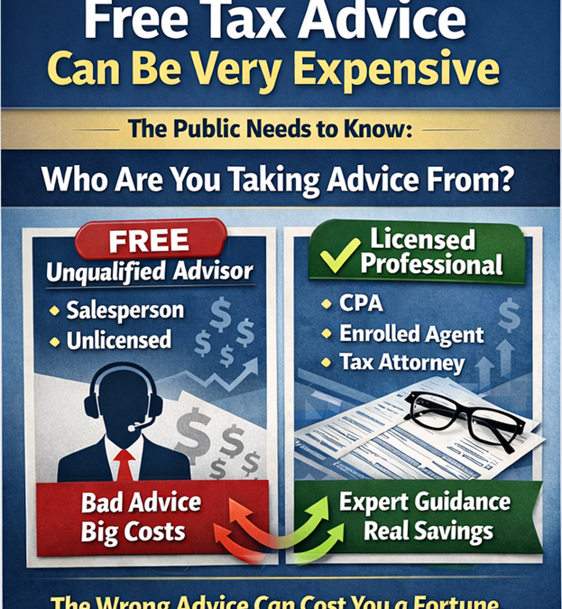 Free Tax Advice Can Be Very Expensive