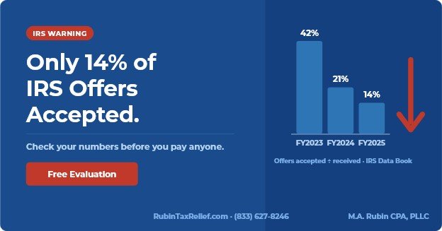 14 percent of offers accepted